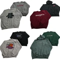 古着卸 まとめ売り オールド スウェット 8枚セット ( メンズ XL ) ヘインズ ラッセル フルーツオブザルーム フーディー 中古 古着 NE3222