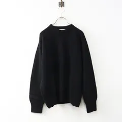 マチャット MACHATT アゼ ウールニット プルオーバー ｜ブラック トップス セーター クルーネック【2400014895261】のサムネイル