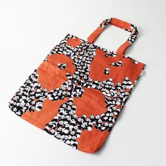 美品 マーブルシュッド marble SUD パンダ柄 トートバッグ‖オレンジ かばん 鞄 カバン 肩掛け 【2400014903966】のサムネイル