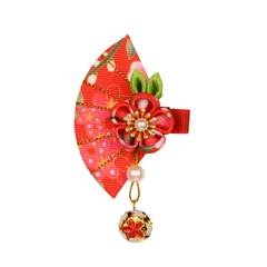 【在庫処分】着物 和風 和装 ヘア髪飾り 卒業式 袴 花 七五三 成人式 振袖 浴衣 キッズ つまみ細工 女の子 髪飾り 和装小物