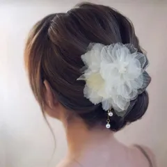 【数量限定】結婚式 卒業式 七五三 浴衣 着物 和装 プレゼント ヘアアクセサリー ヘアクリップ 花 ギフト タッセル付き 簪 2点セット 3色展開 髪飾り 成人式