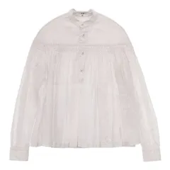 Scye リネン高密度タックブラウス プルオーバー 1210-31062 ブラウス シャツ ライトピンク レディース サイ【中古】6-0326M∞のサムネイル