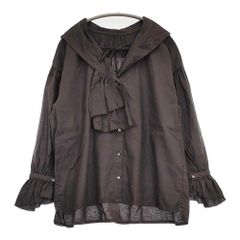 styling/ラッフルティペットブラウスセパレートフリル長袖シャツ 