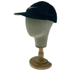 【中古】　NIKE　ベースボールキャップ　90s vintage　90年代　キャップ　帽子　6パネル　無地　ワンポイント　ブランドロゴ　スウッシュ　刺しゅう　アジャスター調節可能　スポーツ　グッズ　古着　/4105