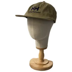 【中古】　HELLY HANSEN　キャップ　帽子　6パネル　バックスナップ　ブランドロゴ　刺しゅう　USA製　アウトドア　グッズ　古着　/5806のサムネイル