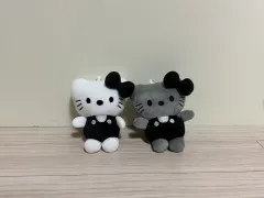 ハローキティ ぬいぐるみ まとめ 白/ブラック セット