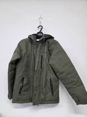 Columbia コロンビア OMNI-TECH 中綿ジャケット マウンテンパーカー カーキ M 防水 防寒