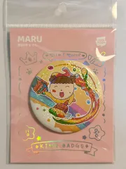 マルはワンちゃん未開封バッジ出品