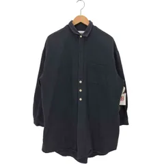 スンネイ SUNNEI イタリア製 LONG OVER SHIRT コットン ロングオーバーシャツ 比翼 メンズ import：M のサムネイル