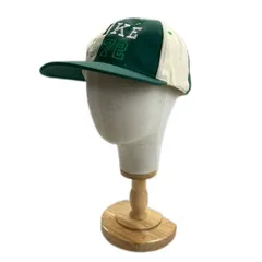 【中古】　NIKE　ベースボールキャップ　帽子　1972　Seventy Two　バイカラー　6パネル　切替　ブランドロゴ　スウッシュ　刺しゅう　スポーツ　古着　/1920