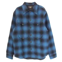 RRL ダブルアールエル シャツジャケット 新品 RRL ダブルアールエル スリムフィット スエードウエスタンシャツ