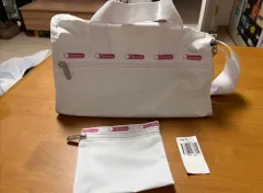 LeSportsac レスポートサック 白 ルル クロスバック