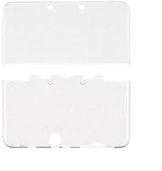 【数量限定】newニンテンドー3DSLL用 フル カバー プロテクト クリスタル ハード ケース クリア カバー 任天堂 new 3DS LL 互換品 オリジナルウエス付き