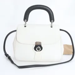 美品 バーバリー レザー 2WAY ショルダーバッグ 斜め掛け ハンド トート クロスボディ 本革 レディース RRM DU14-7【中古】