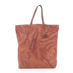 美品 ボッテガヴェネタ イントレッチオリュージョン レザー ナイロン トート バッグ ショルダー A4 メンズ レディース RBM DU33-8【中古】