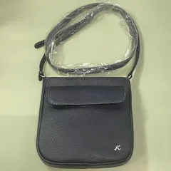 『新品』キタムラ　本革ショルダーバッグ 濃紺