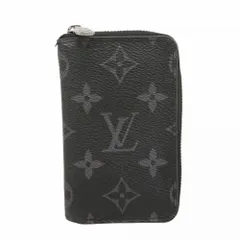 ルイ・ヴィトン(Louis Vuitton) ルイ・ヴィトン 財布・コインケース モノグラム・エクリプス ジッピーコインパースヴェルティカル M81662 ブラックメンズ