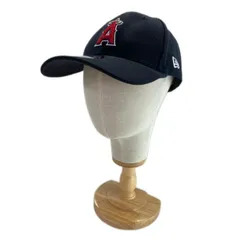 【中古】　NEW ERA　ベースボールキャップ　帽子　6パネル　ワンポイント　チームロゴ　 Los Angeles Angels　LAA　ロサンゼルス・エンゼルス　刺しゅう　ストリート　グッズ　古着　/4105
