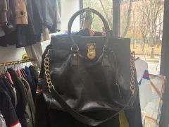 マイケルコース ブラック チェーン ショルダーバッグ