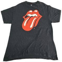 Rolling Stones 롤링 스톤즈 반소매 T셔츠 밴드 블랙(맨즈 L) 중고 헌옷 X7835