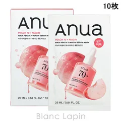 アヌア ANUA 桃70％ ナイアシンシートマスク 10枚 マスク（シート・クリーム） [734205]