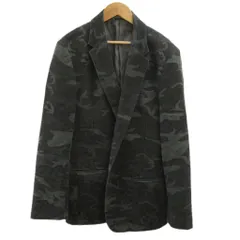 ランバンオンブルー LANVIN en Bleu ジャケット 上着  ダークグレー 黒 ブラック カモフラージュ柄 テーラードカラー 長袖 /SH ■ECA003のサムネイル