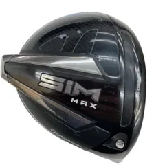 【中古】 テーラーメイド SIM MAX  9° ドライバー DR リシャフト (フレックスその他) メンズ 男性用 右利き 右用 Cランク ゴルフクラブ