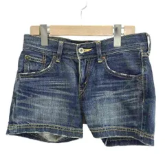 リーバイス Levi's デニムパンツ ジーンズ 27 青 ブルー ショート丈 /RN ■ECB002