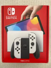 ◆Nintendo Switch 有機ELモデル Joy－Con（L）／（R） ホワイト　0013417360　動作品