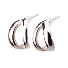 【新品】 LOKUMI ピアス サージカルステンレス316L 金属アレルギー対応 日本製 SUS316L フープ フープピアス サークル レディース シルバー K24 ゴールド ピンクゴールド シンプル 小さめ 小ぶりステンレス 316L 人気 ニッケルフ 0