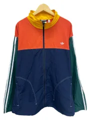 adidas (アディダス) サマーバスケットボ-ルウィンドトップ ウィンドブレーカー ナイロンジャケット GD2054 2XO マルチカラー メンズ/045