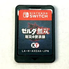 01w-6457 ○  Nintendo Switch ニンテンドースイッチ ゼルダ無双 厄災の黙示録 ソフトのみ ※パッケージ無し 動作確認済み  【中古品】