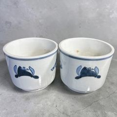 L149」長期保管品 時代 成化年製 染付 馬 火入 一対 - メルカリ