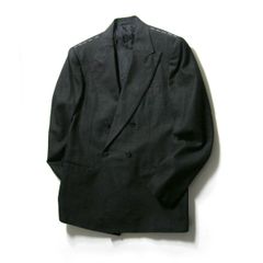 COMOLI リネン ダブルブレステッドスーツ - メルカリ
