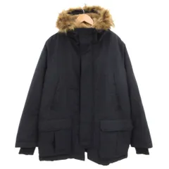 ギャップ GAP 中綿コート ジャケット ミドル丈 フェイクファー XL 紺 ネイビー /JS ■ECA001のサムネイル