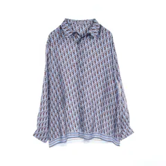ディオール Dior オブリーク シルク シャツ メンズ Used Aのサムネイル