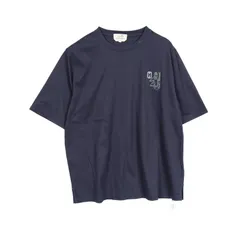 エルメス HERMES カットソー ミニパッチ Hパズル ネイビー コットン Tシャツ メンズ 未使用のサムネイル