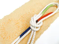 【一輝堂】和装小物 帯締め帯揚げセット 丸組 美品 帯締 帯揚 26w04-4025
