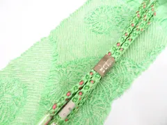 【一輝堂】和装小物 帯締め帯揚げセット 変わり組 中抜き絞り 美品 帯締 帯揚 26w04-4027