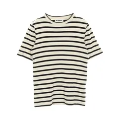 ジルサンダープラス JIL SANDER＋ カットソー アイボリー コットン Tシャツ レディース Used A
