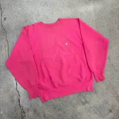 【Champion】90s Reverse Weave Pink X-Large 