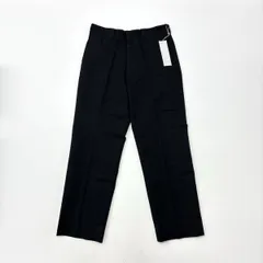 25aw 2025 未使用 COMOLI コモリ ポストワーク ツイル パンツ C03-03011 BLACK ブラック サイズ 3 定価46,200円 804-0230のサムネイル
