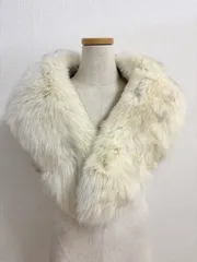 SAGA FOX フォックスファーショール 成人式 毛皮 C260409B1