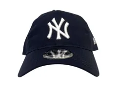NEWERA (ニューエラ) 9 TWENTY MLB ニューヨーク ヤンキース YANKEES ベースボールキャップ ビス無し 60348850 F ネイビー×ホワイト メンズ/009