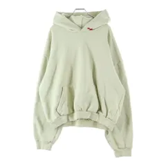 NO BRAND (ノーブランド) SKYLRK スカイラーク ヘビーウェイト フーディプルオーバーパーカー モスグリーン