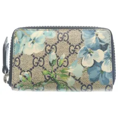 ✨未使用級✨グッチ　ケース　小銭入れ　ブルームス　PVC レザー GUCCI（グッチ） コインケース 小銭入れ GGブルームス ブルーム