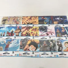 一番くじ ワンピース TVアニメ25周年 ～海賊王への道～ H賞 名場面色紙コレクション 12種セット2