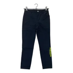 中古 レディース ニューバランスゴルフ New Balance golf パンツ 1(M) 紺 ネイビー 裏起毛 春秋