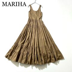 新品】MARIHA マリハ ベアトップワンピース ロング ティアード Aライン