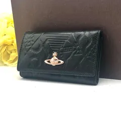 ヴィヴィアンウエストウッド キーケース 6連 鍵フック オーヴ 黒 GD298